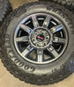 2024-2026 GMC Sierra AT4 Chevy Silverado Trail Boss OEM 18" Gray Wheel/Rim Tire Set of 4 | 86774702 95718