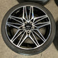 2022-2023 Kia Stinger OEM 19" Machined Black Wheel/Rim Tire Set of 4 | 52910J5700 52914J5700 70721 70722