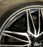 2022-2023 Kia Stinger OEM 19" Machined Black Wheel/Rim Tire Set of 4 | 52910J5700 52914J5700 70721 70722