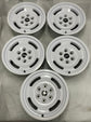 2023-2026 Ford Bronco Heritage OEM 17" Oxford White Wheel Rim Set of 5 — N2DC1007A1A 10463B