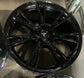 Sold Four 2024 Tesla Model Y Factory 19 Wheels Rims OEM Gloss Black Gemini