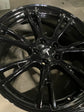 Sold Four 2024 Tesla Model Y Factory 19 Wheels Rims OEM Gloss Black Gemini