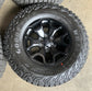 2026 RAM 1500 RHO TRX OEM 18" Black Wheel/Rim Tire Set of 4 | 6VB84TRMAA Goodyear Territory AT LT325/65R18
