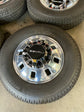 Six 2025 GMC Sierra 3500 HD Denali Dually Factory 18 Wheels Tires Rims OEM 8x210