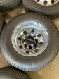 Six 2025 GMC Sierra 3500 HD Denali Dually Factory 18 Wheels Tires Rims OEM 8x210