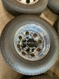 Six 2025 GMC Sierra 3500 HD Denali Dually Factory 18 Wheels Tires Rims OEM 8x210