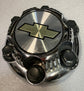 08252096 One Single OEM Chevrolet 1500 Chrome center cap for steel wheels
