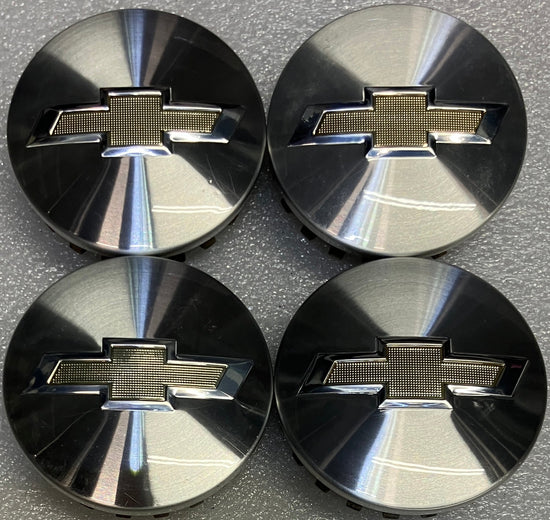 Set of 4 Authentic OEM Chevrolet 1500 Center Caps 3.5" 22837060 Factory OEM