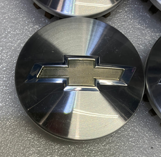 Set of 4 Authentic OEM Chevrolet 1500 Center Caps 3.5" 22837060 Factory OEM