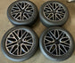 2021-2026 Ford Mustang Mach-E OEM 19" Machined Black Wheel/Rim Tire Set of 4 — RJ8C1007B1A 10677A
