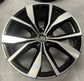 2024-2025 Volkswagen Atlas Factory 21 Inch Machined Black Inlay OEM Single Wheel Rim
