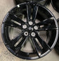 Four 2025 Ford Mustang GT Factory 18 Wheels Rims OEM PR3C1007BA Black