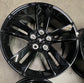 Four 2025 Ford Mustang GT Factory 18 Wheels Rims OEM PR3C1007BA Black