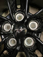 Four 2025 Ford Mustang GT Factory 18 Wheels Rims OEM PR3C1007BA Black
