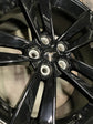 Four 2025 Ford Mustang GT Factory 18 Wheels Rims OEM PR3C1007BA Black