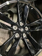 Four 2025 Ford Mustang GT Factory 18 Wheels Rims OEM PR3C1007BA Black