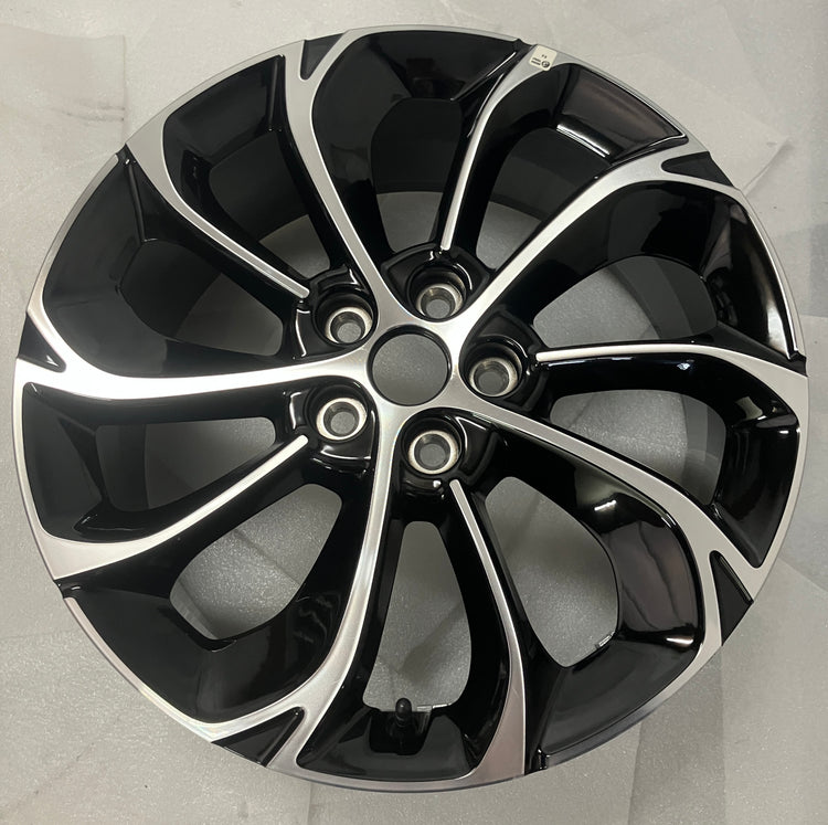 2025-2026 Lincoln Nautilus Factory 19 Inch Machined Black Inlay OEM Single Wheel Rim
