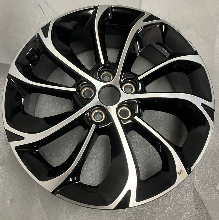 2025-2026 Lincoln Nautilus Factory 19 Inch Machined Black Inlay OEM Single Wheel Rim
