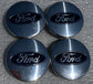 Set of 4 Ford F150 Expedition polished OEM center caps 2.5" 63.6MM