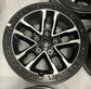 2025-2026 Jeep Wrangler Rubicon X392 Factory 17" Wheel Rim Set of 5 OEM Black Silver Beadlock 04755611AA 9329