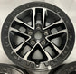 2025-2026 Jeep Wrangler Rubicon X392 Factory 17" Wheel Rim Set of 5 OEM Black Silver Beadlock 04755611AA 9329