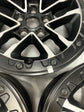 2025-2026 Jeep Wrangler Rubicon X392 Factory 17" Wheel Rim Set of 5 OEM Black Silver Beadlock 04755611AA 9329