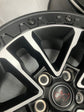 2025-2026 Jeep Wrangler Rubicon X392 Factory 17" Wheel Rim Set of 5 OEM Black Silver Beadlock 04755611AA 9329