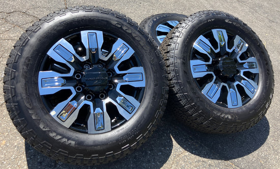 Sold 2025 Factory GMC Sierra Denali HD2500 Wheels Tires OEM 84830459 GDY LT275/65R20