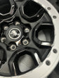 2021-2026 Ford Bronco Sasquatch Factory 17" Wheel Rim Set of 5 OEM Black Silver Beadlock N2DC1007C1A 10388B