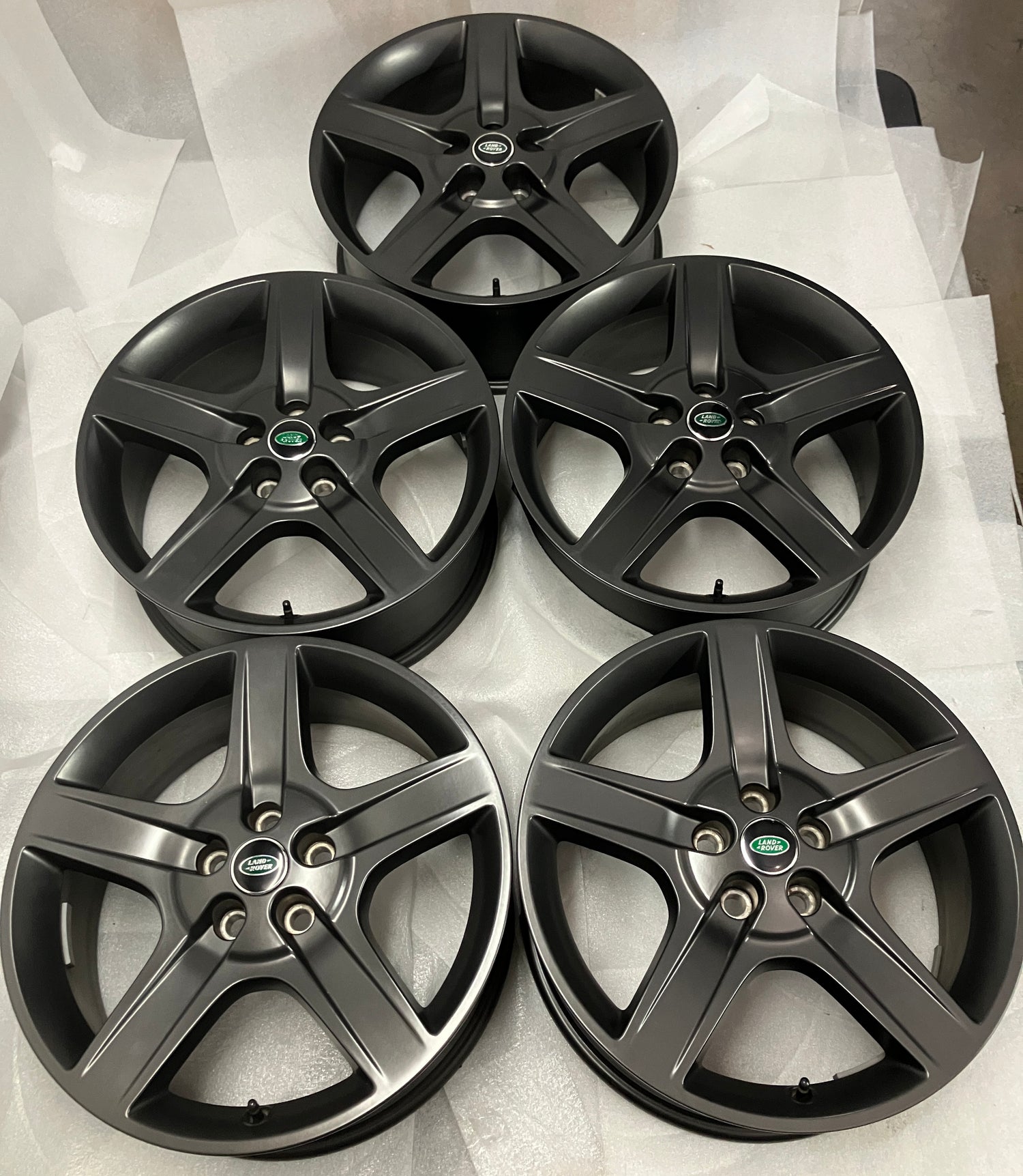 2020-2025 Land Rover Defender Factory 20" Dark Gray OEM Wheel Rim Set of 5 | M8B21007BA 72352B
