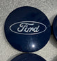 Set of 4 Ford F150 Expedition Blue Oval OEM center caps 3" 76.2MM
