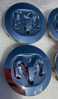Set of 4 2012-2025 RAM 1500 chrome center caps