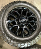 2020-2026 Chevy Silverado 2500HD Trail Boss Factory 20" Wheel/Rim Tire Set of 4 OEM Gloss Black