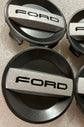 Set of 4 Authentic OEM FORD RAPTOR center caps Dark Charcoal KL3V-1A096-BA