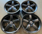 Four 2009 Mercedes MBZ GL450 GL550 AMG 21" Wheels Rims OEM 1644014302 Satin Black