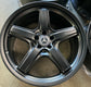 Four 2009 Mercedes MBZ GL450 GL550 AMG 21" Wheels Rims OEM 1644014302 Satin Black