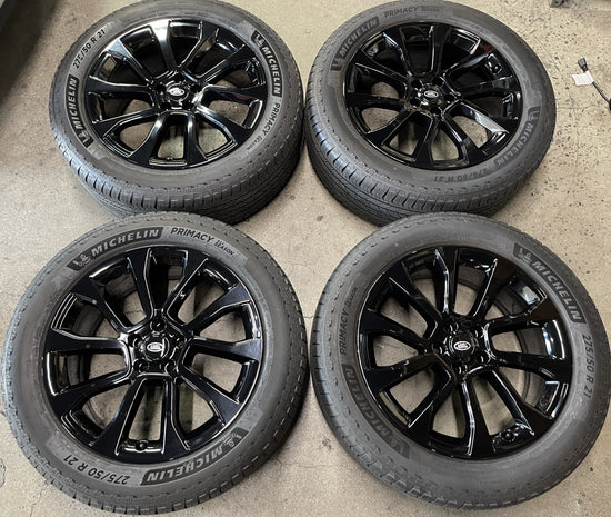Sold 2023 Range Rover SV Factory 21 Wheels Tires Rims OEM 21 Black Sport LR3 LR4
