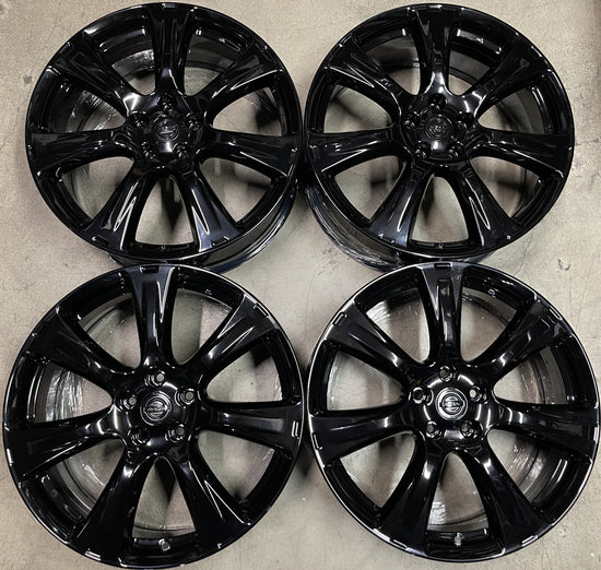 Four 2014 Nissan Murano Factory 20 Wheels OEM Rims 62581 Black