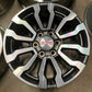Sold Four 2023 GMC SIERRA AT4 FACTORY 18 WHEELS 5909 OEM RIMS SILVERADO 23377014