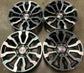 Sold Four 2023 GMC SIERRA AT4 FACTORY 18 WHEELS 5909 OEM RIMS SILVERADO 23377014