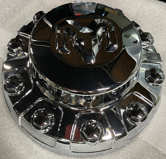 One 2019 -2025 Dodge Ram 4500 5500 MOPAR OEM REAR CHROME Center cap 6PG04TRMAB