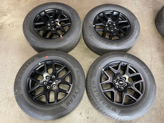 Sold 2025 Ford F150 Factory 20 Wheels Tires OEM RIMS RL341007GA Black Goodyear 275/60/20