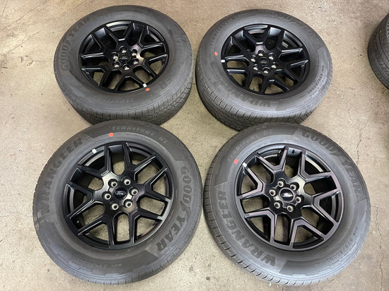 Sold 2025 Ford F150 Factory 20 Wheels Tires OEM RIMS RL341007GA Black Goodyear 275/60/20