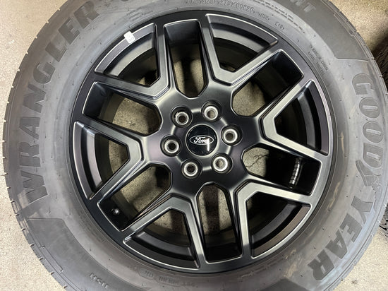 Sold 2025 Ford F150 Factory 20 Wheels Tires OEM RIMS RL341007GA Black Goodyear 275/60/20