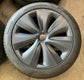 2024 Tesla Model S Plaid OEM 19" Gray Wheel/Rim Tire Set of 4 | 142022100B 14202200A