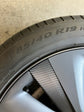 2024 Tesla Model S Plaid OEM 19" Gray Wheel/Rim Tire Set of 4 | 142022100B 14202200A