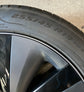 2024 Tesla Model S Plaid OEM 19" Gray Wheel/Rim Tire Set of 4 | 142022100B 14202200A