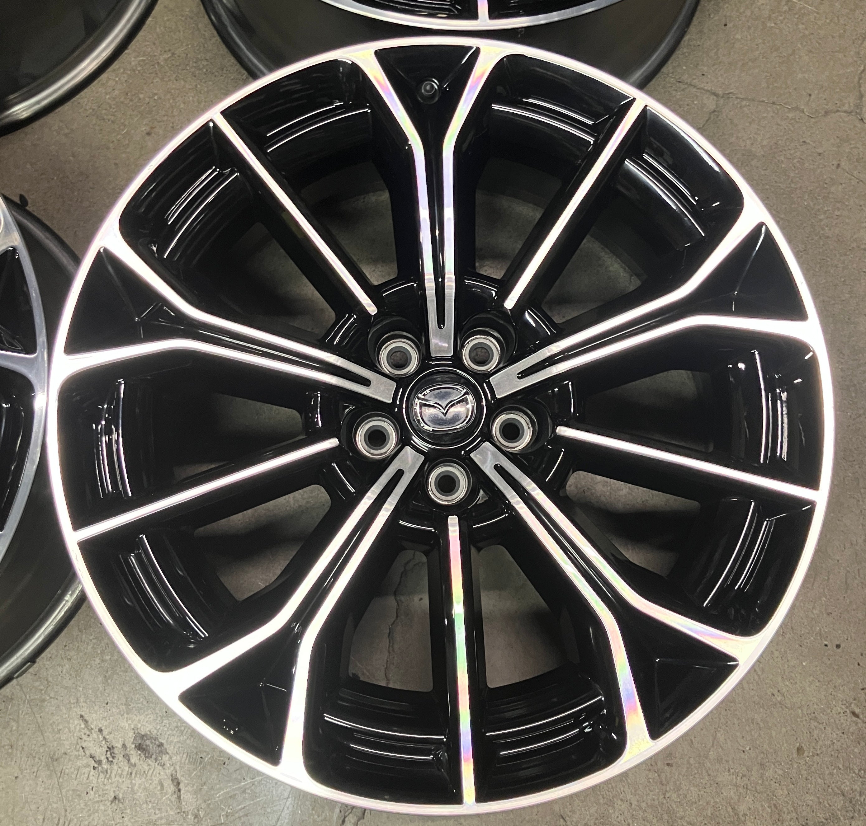 2024-2025 Mazda CX-70 CX70 OEM Wheels Rims 21x9.5 Black – Socal Wheels