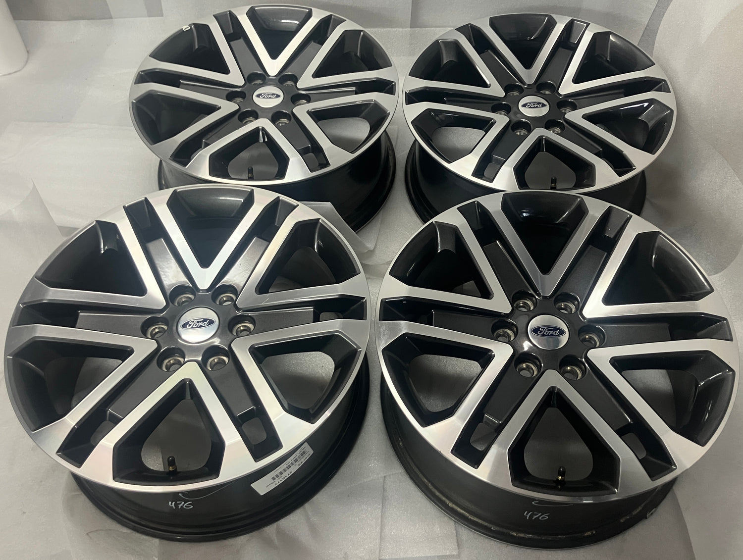 2021-2026 Ford F150 OEM 20 Machined Face Wheel Rim Set of 4

