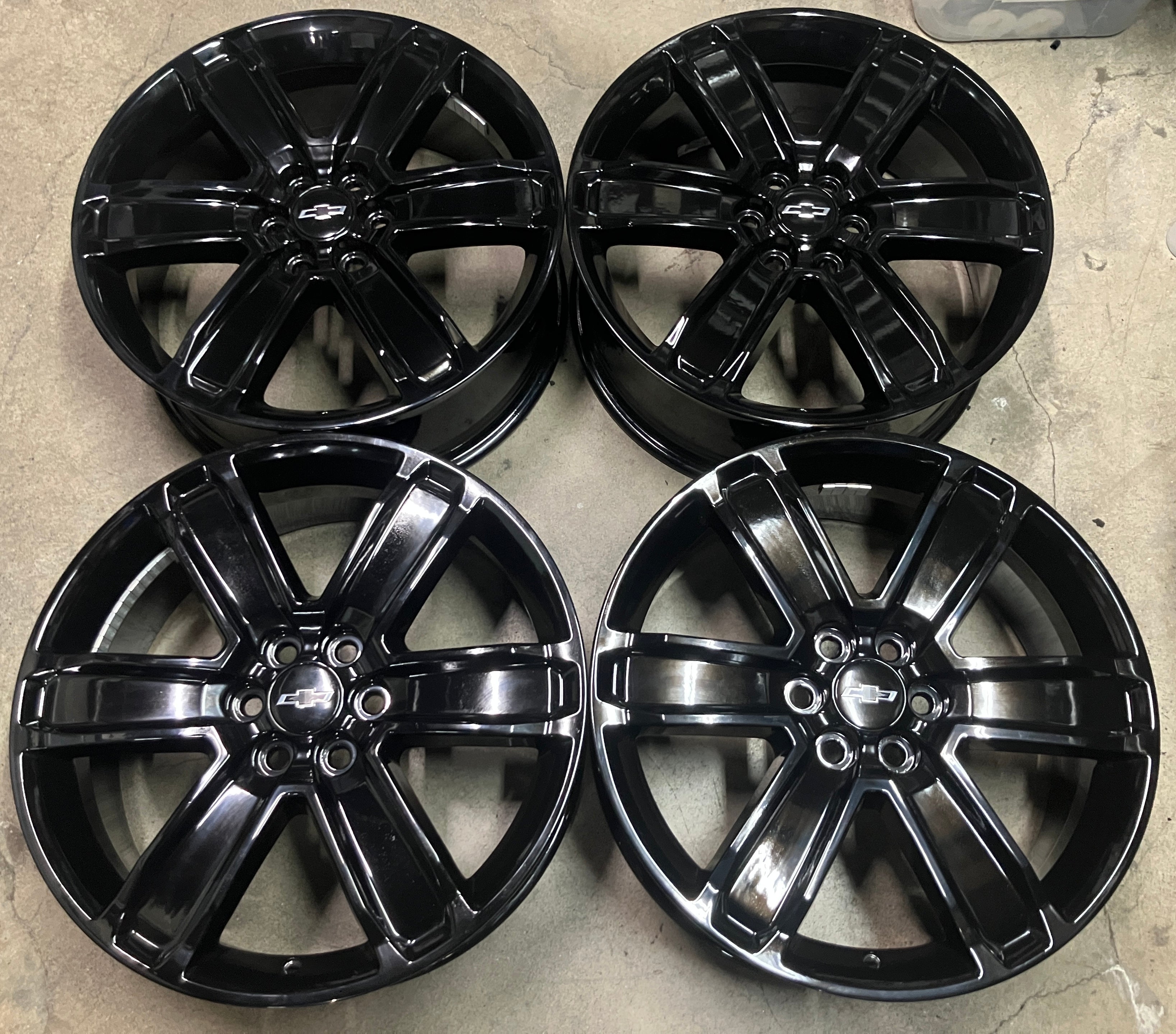 2018-2020 Chevrolet Acadia OEM Wheels Rims 20x8 +50 Gloss Black